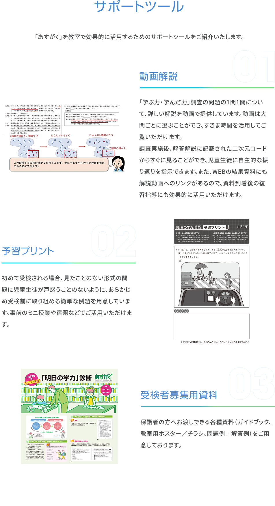 サポートツール